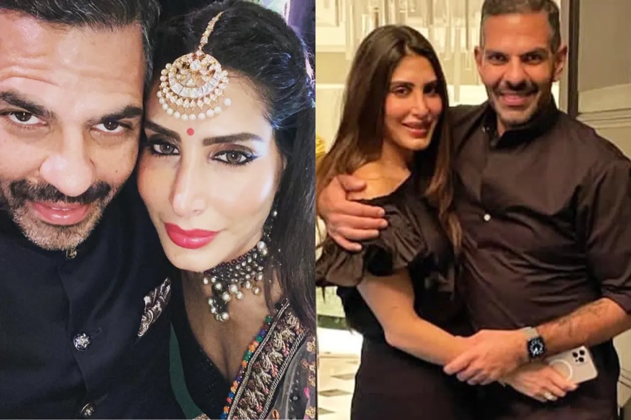 Sunjay Kapur and Priya Sachdev